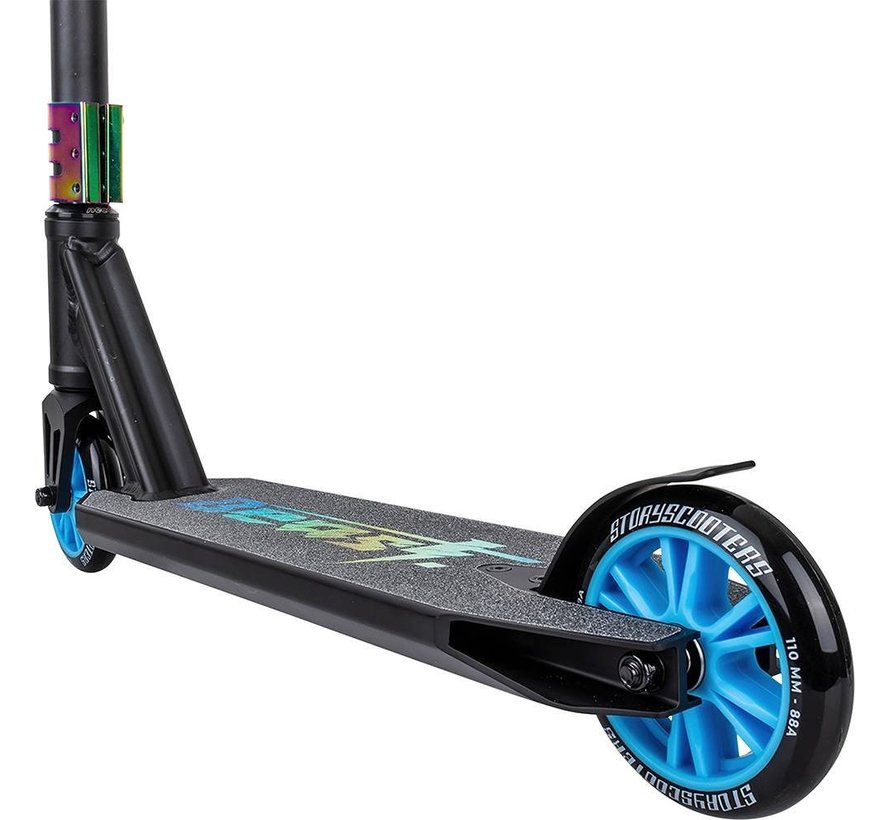 Story Beast Stunt Scooter Schwarz-Neo