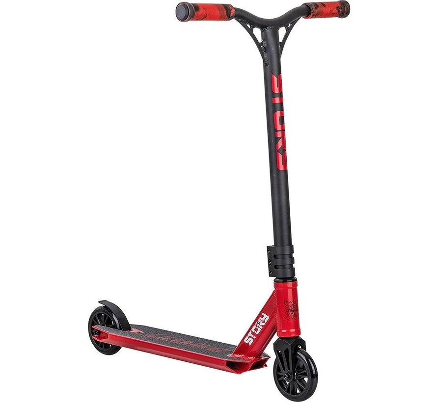 Story Beast Stunt Scooter Rosso-Rosa