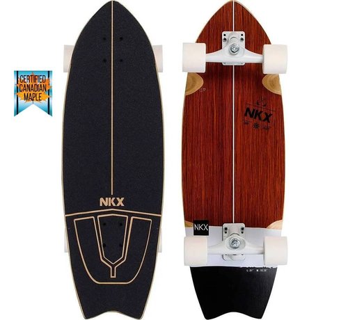 NKX NKX Maverick 31" Deskorolka surfingowa Cherry