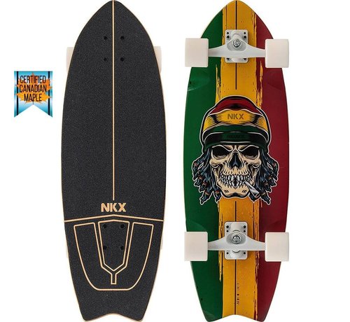 NKX  NKX Maverick 31" Surfskate Rasta