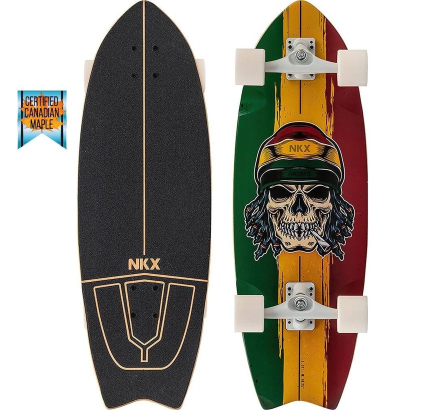 NKX Maverick 31" Surfskate Rasta