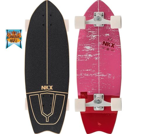 NKX  Pattini da surf NKX Maverick 29" rosa