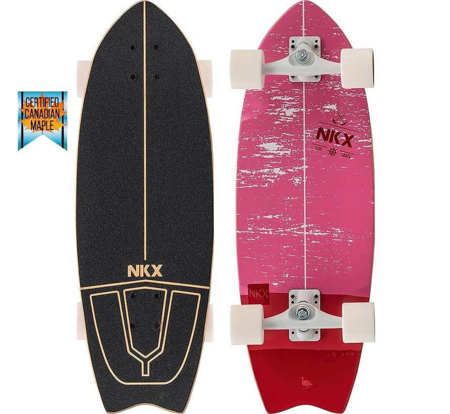 NKX Maverick 29" Surfskate Rose