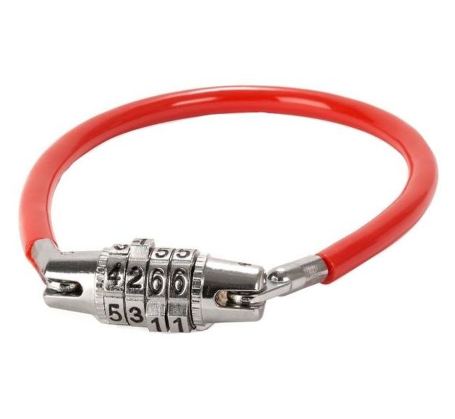 Stunt scooter combination lock 40.6cm Red