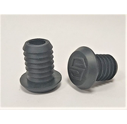 Striker Striker Bar ends Black Aluminium bar