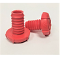 Blunt Bar end red voor aluminium bar