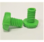 Blunt Bar end green for aluminum bar