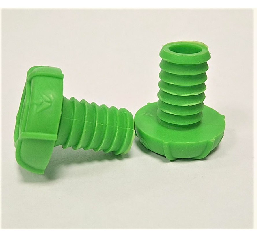 Blunt Bar end green for aluminum bar