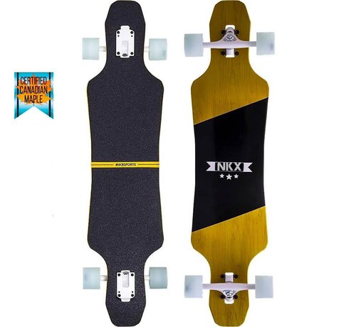 NKX  Longboard NKX Fearless Giallo 39,5"