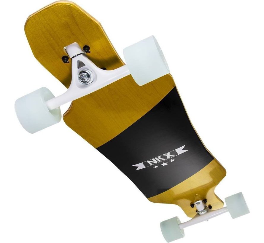 Longboard NKX Fearless Żółty 39,5"