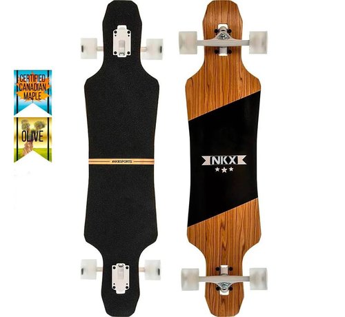 NKX  Longboard NKX Fearless Oliva 39,5"