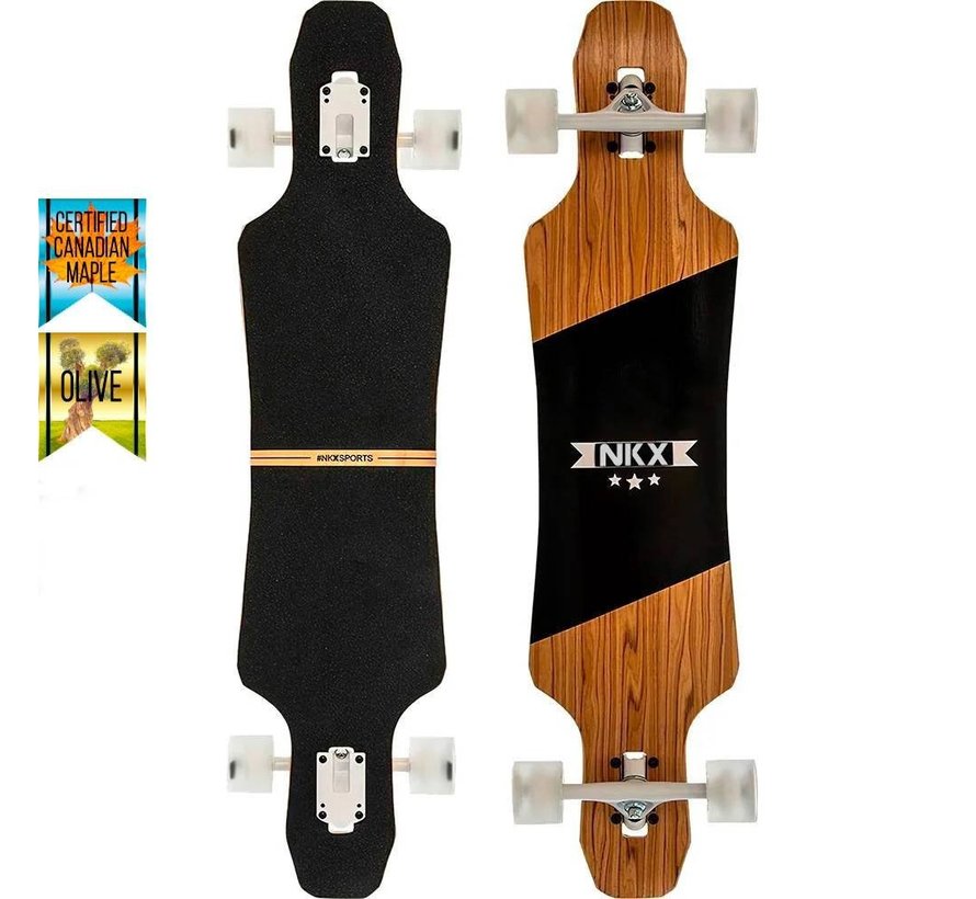 Longboard NKX Fearless Oliva 39,5"