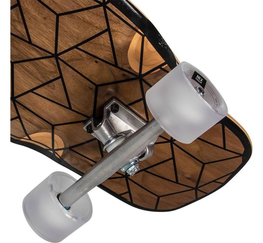 NKX Perspective 44" Dancer Longboard Schwarz