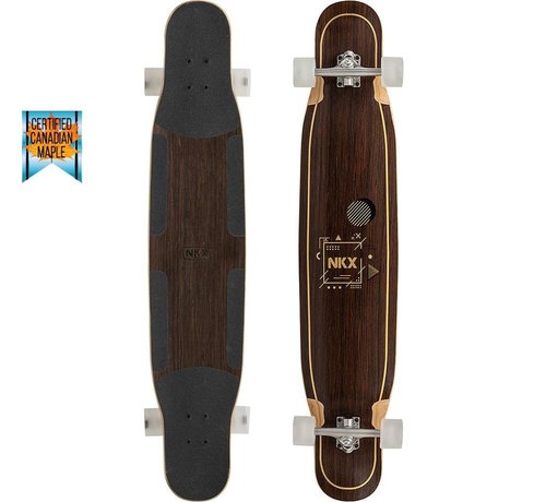 NKX Longboard NKX Geometric Dancer Padauk-Gold