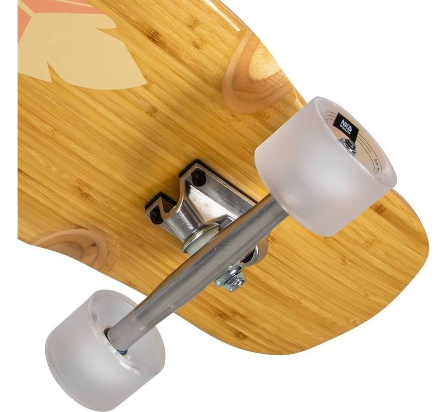 Longboard NKX Feather Dancer w kolorze różowym