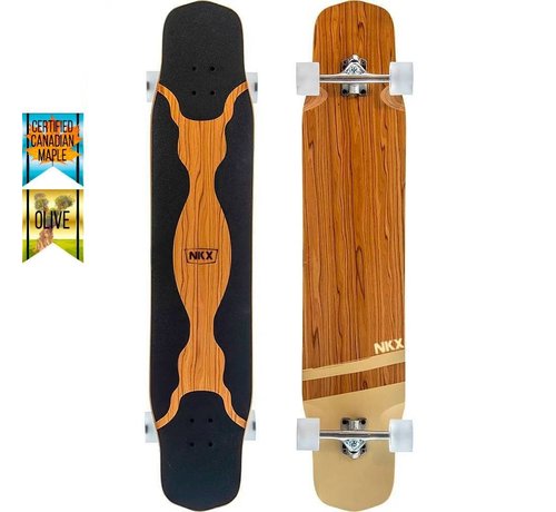 NKX NKX Essential Dancer Longboard Olive Vanille