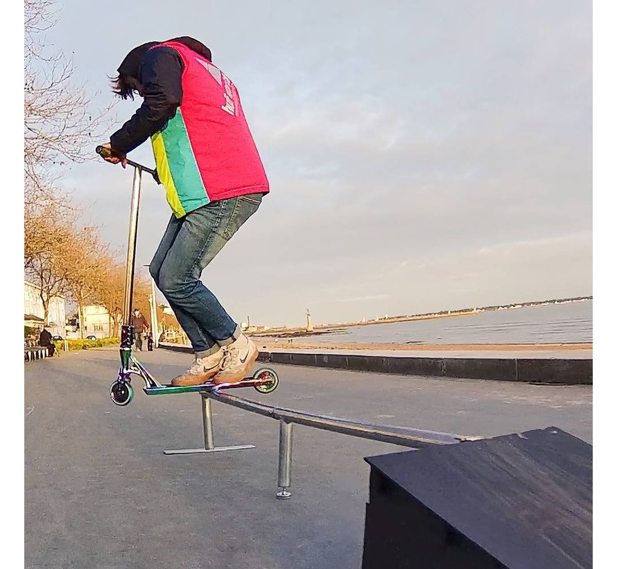 NKX Single Ramp Met Grindrail