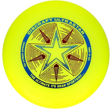 Discraft Discraft Frisbee Ultra étoile 175 jaune