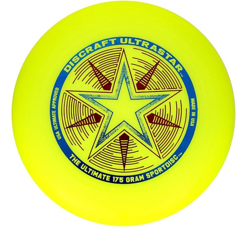 Discraft Discraft Frisbee Ultra étoile 175 jaune