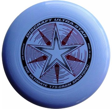 Discraft Discraft Frisbee Ultra star 175 azul claro