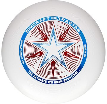 Discraft Discraft Frisbee Ultra estrella 175 blanco