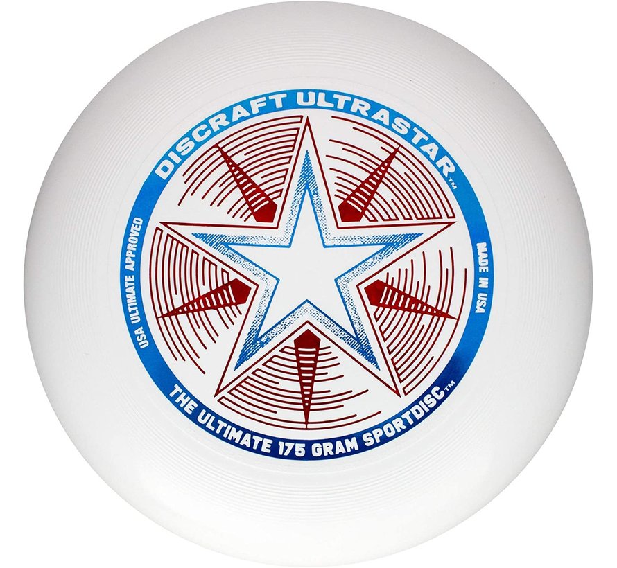 Discraft Frisbee Ultra Star 175 w kolorze białym