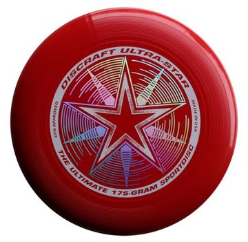 Discraft Discraft Frisbee Ultra star 175 red