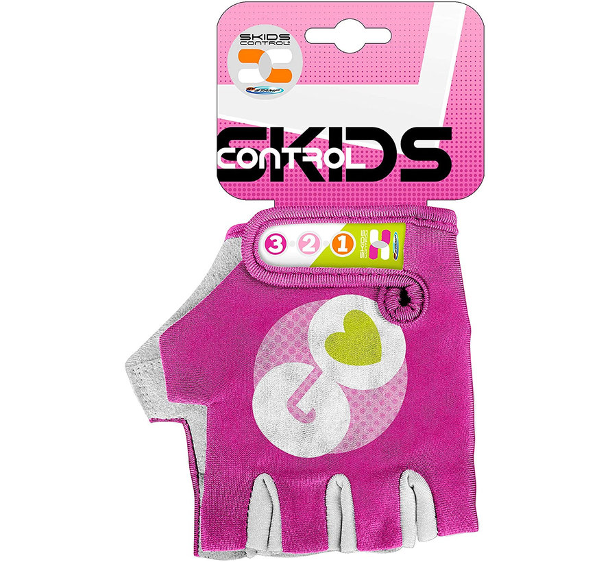 Guante de control Stamp Kids rosa