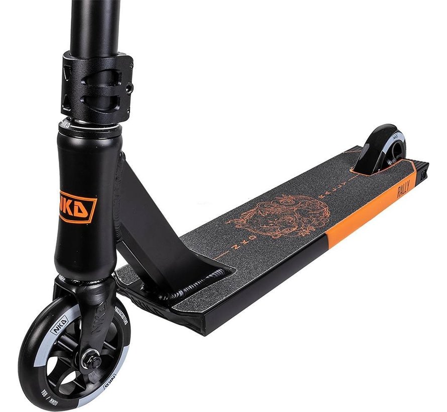 Monopattino acrobatico NKD Rally V4 Nero-Arancio-Mix