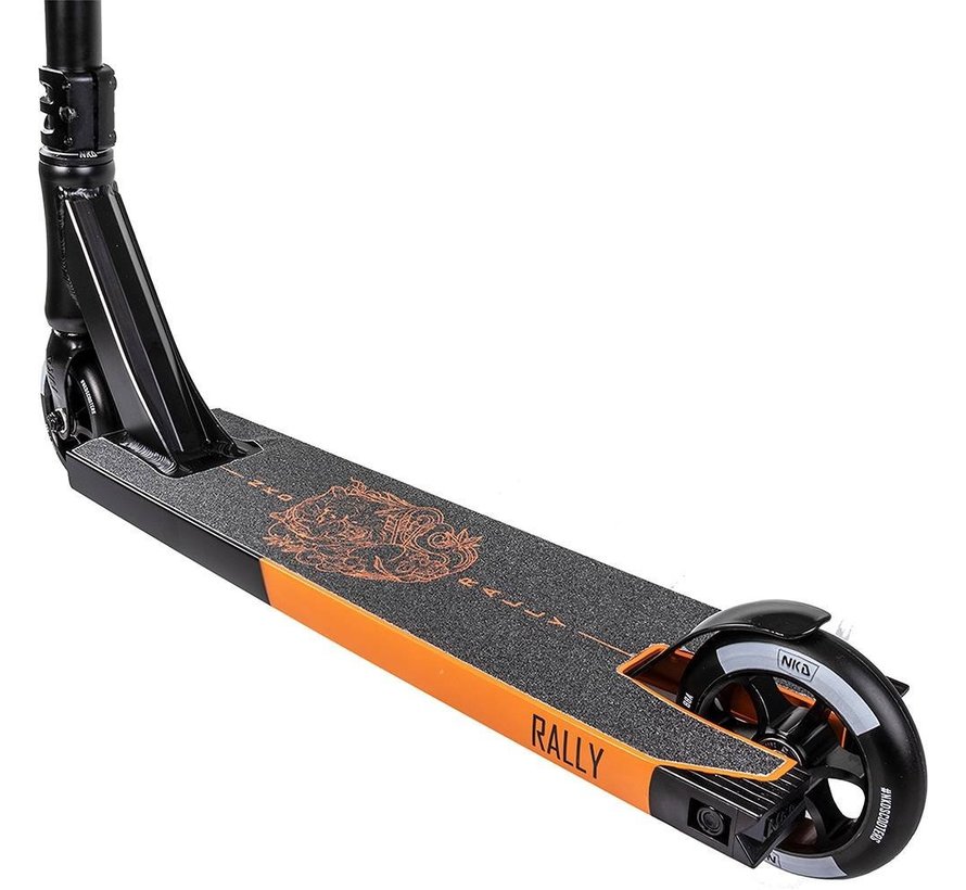 NKD Rally V4 Stunt Scooter Schwarz-Orange-Mix