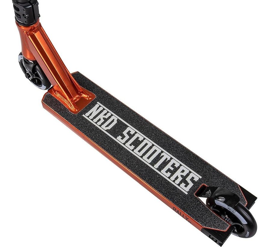 NKD Rally V4 Stunt Scooter Orange-Schwarz