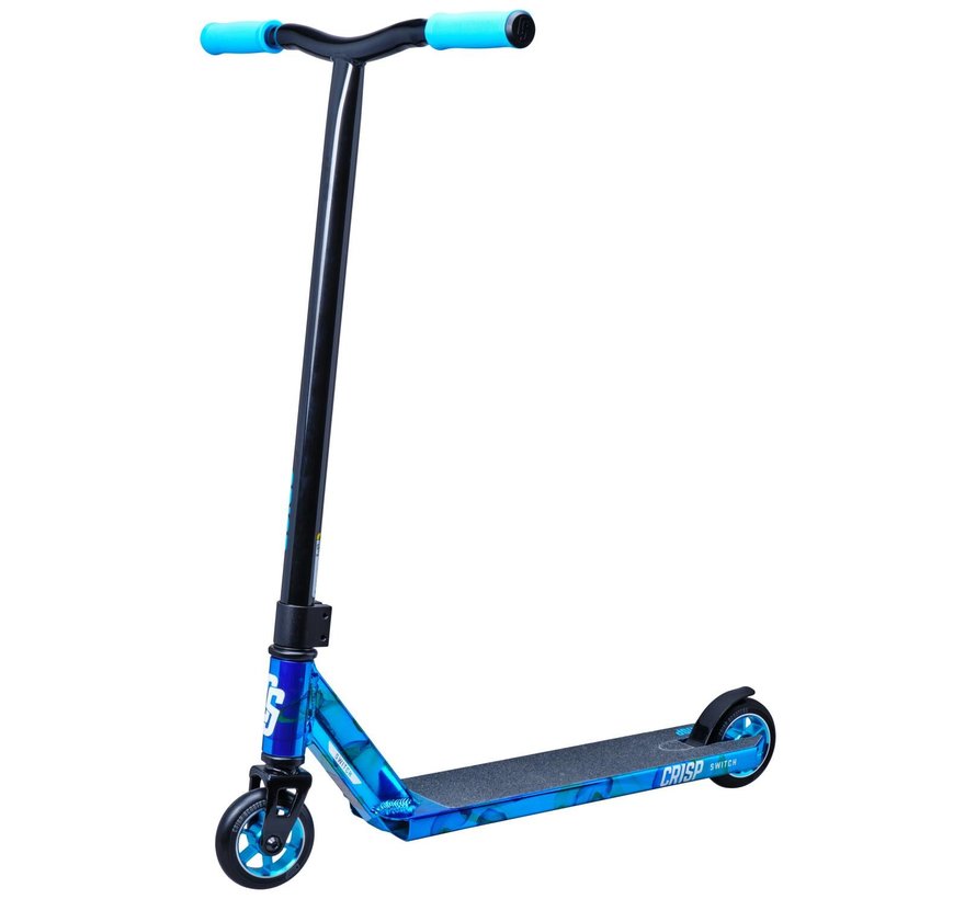 Crisp Switch Stunt Scooter Cloudy Blue Nero