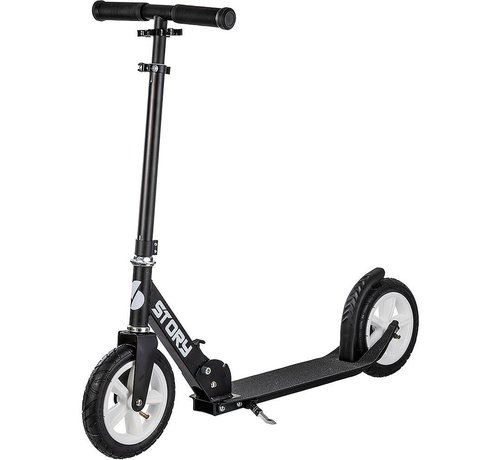 Story  Story Civic Comfort scooter black with pneumatic tires