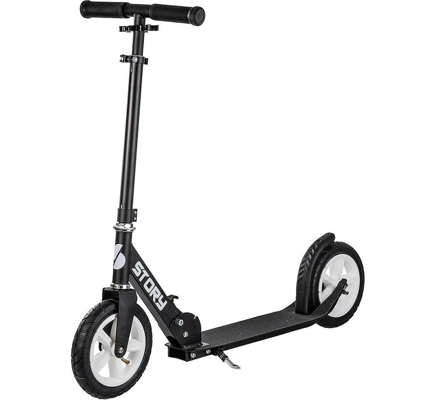 Story Civic Comfort scooter black with pneumatic tires