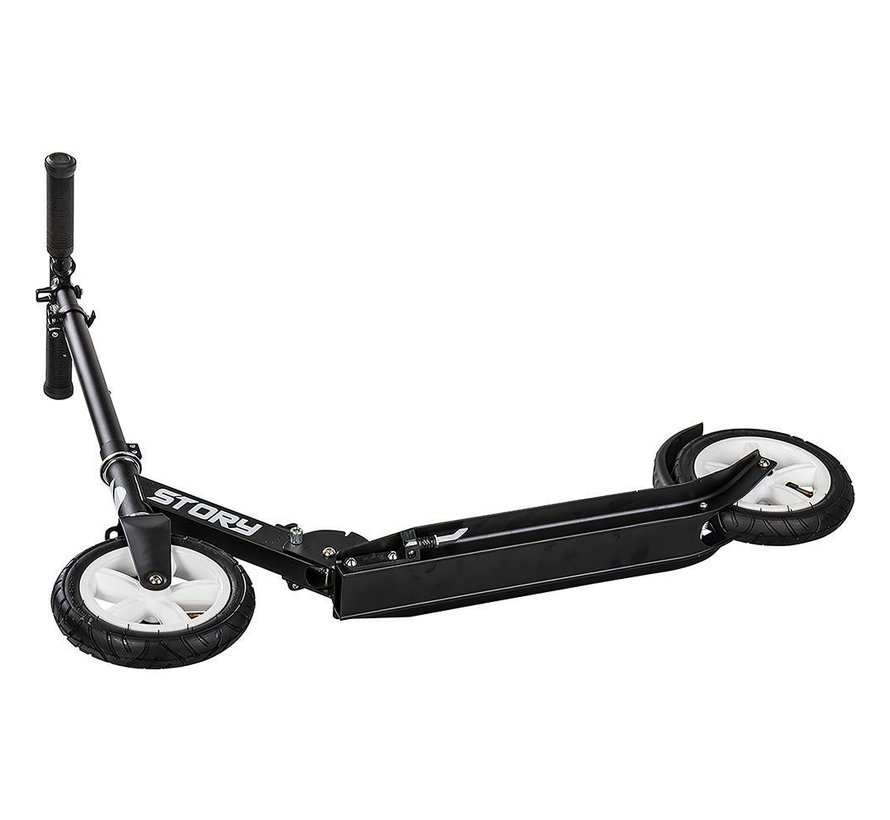 Story Civic Comfort scooter black with pneumatic tires