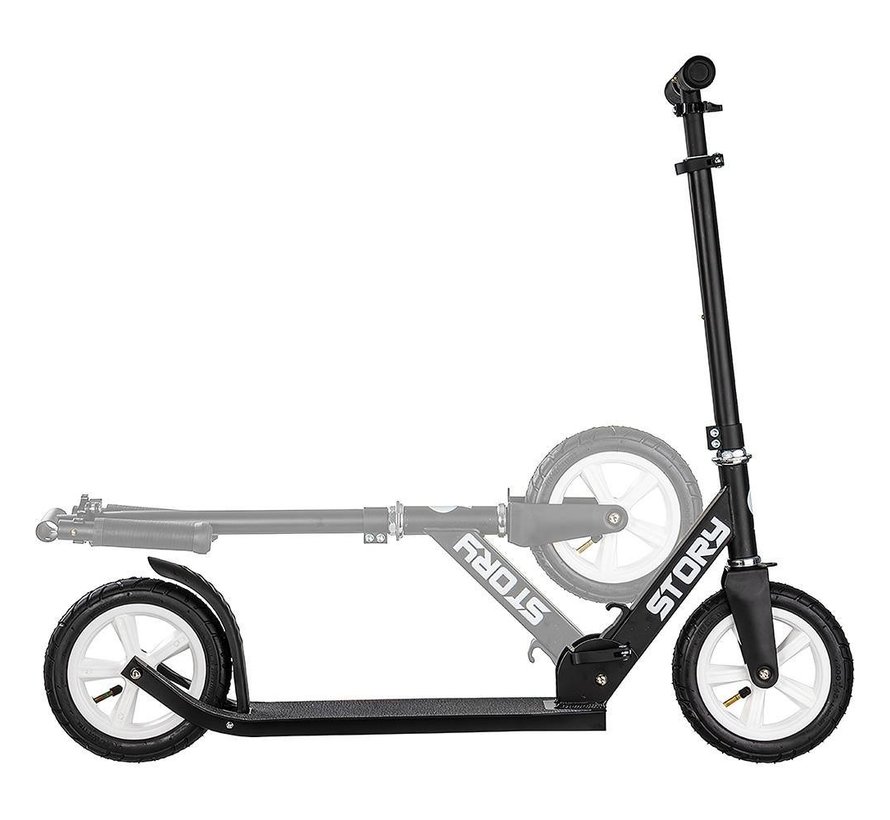 Story Civic Comfort Scooter schwarz mit Luftbereifung