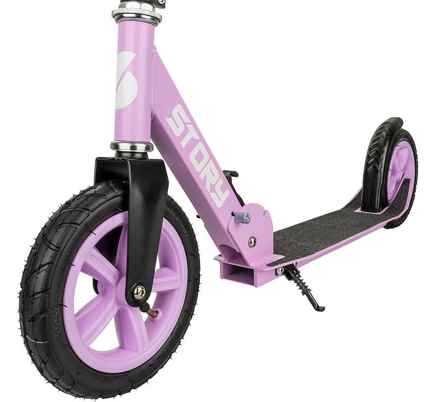 Story Civic Comfort scooter violeta con neumáticos