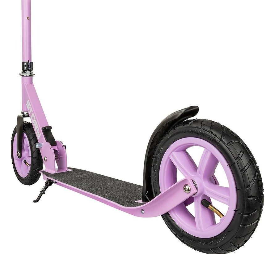 Story Civic Comfort scooter violeta con neumáticos