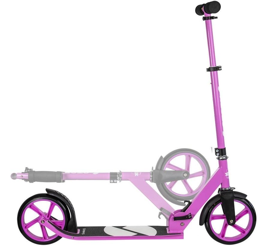 Story Urban Go Step pink, de vouwstep voor kinderen en volwassenen