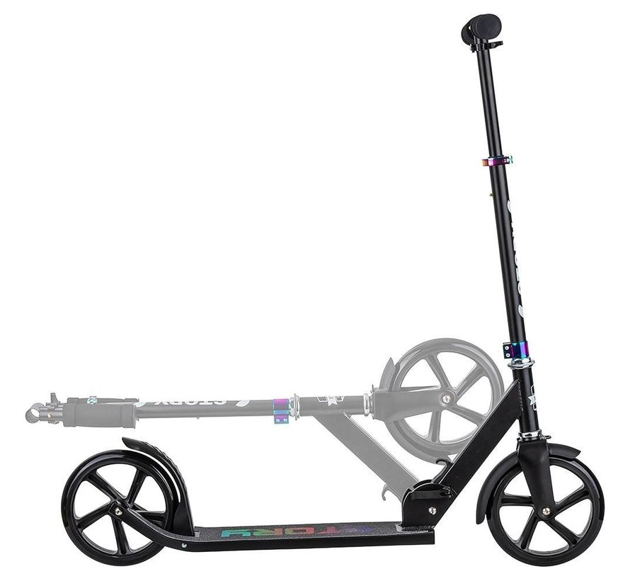 Story Urban Go Scooter Black Neochrome la trottinette pliante pour enfants et adultes