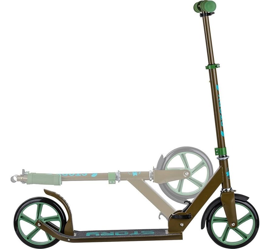 Story Urban Go Scooter Mocca la trottinette pliante pour enfants et adultes