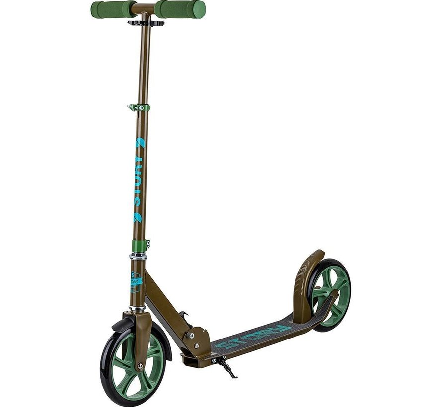 Story Urban Go Autoped Mocca el patinete plegable para niños y adultos