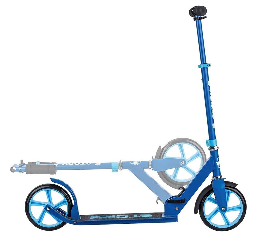 Story Urban Go Step Blueberry el patinete plegable para niños y adultos