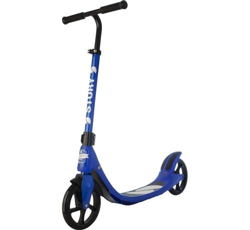 Story  Story City Ride Step azul, un elegante scooter para transporte en la ciudad