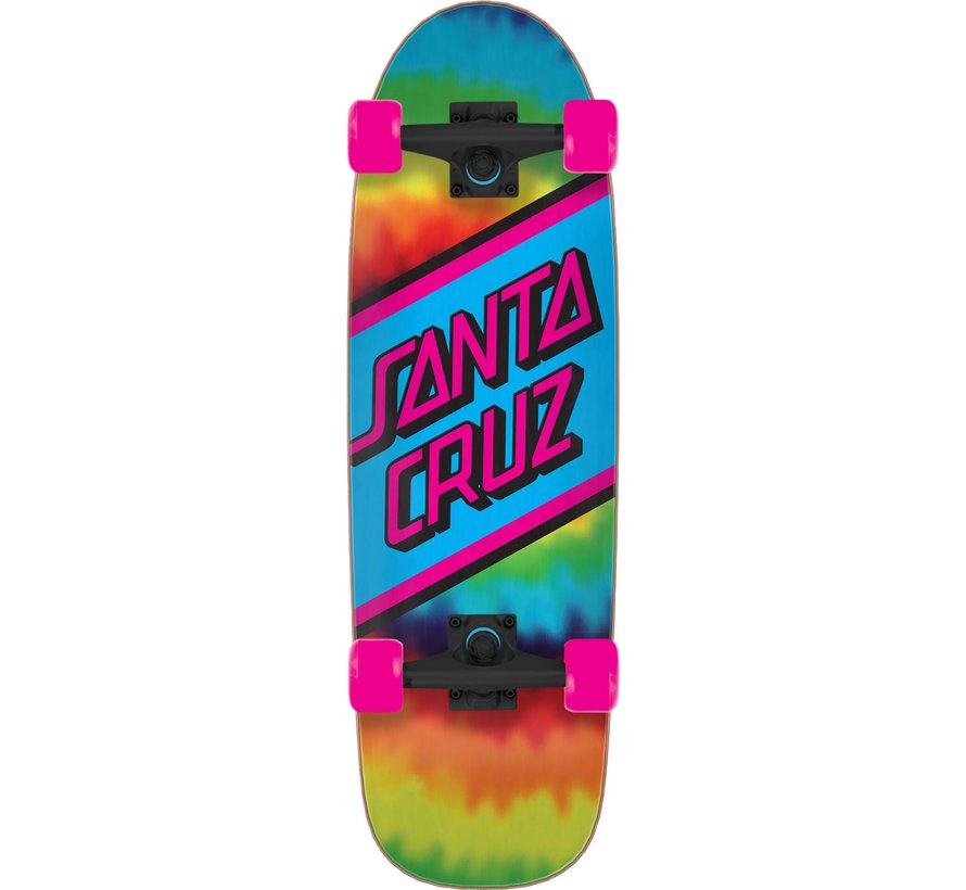 Santa Cruz Cruiser - Cruzer de rue Rainbow Tie Dye