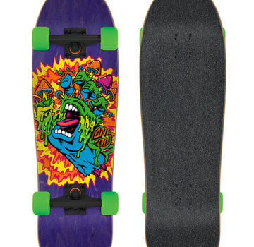 Santa Cruz Santa Cruz pool cruiser - toxic hand shaped - 9.7" purple