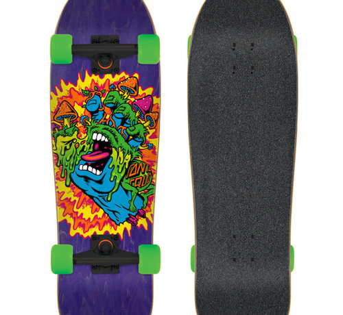 Santa Cruz Santa Cruz Pool Cruiser - Toxic Hand Shaped - 9,7" lila