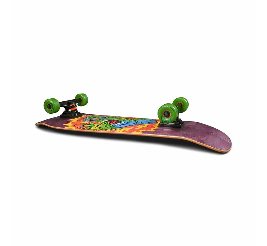 Santa Cruz Pool Cruiser - Toxic Hand Shaped - 9,7" lila