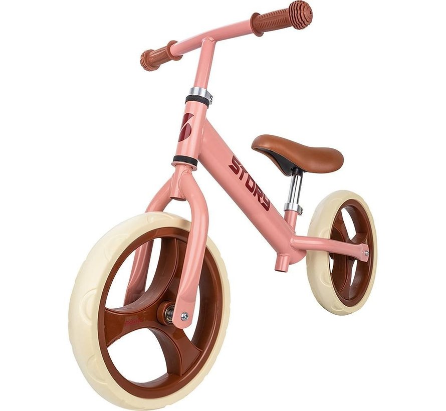 Story 70's Baby Racer Peach, hermosa y elegante bicicleta sin pedales