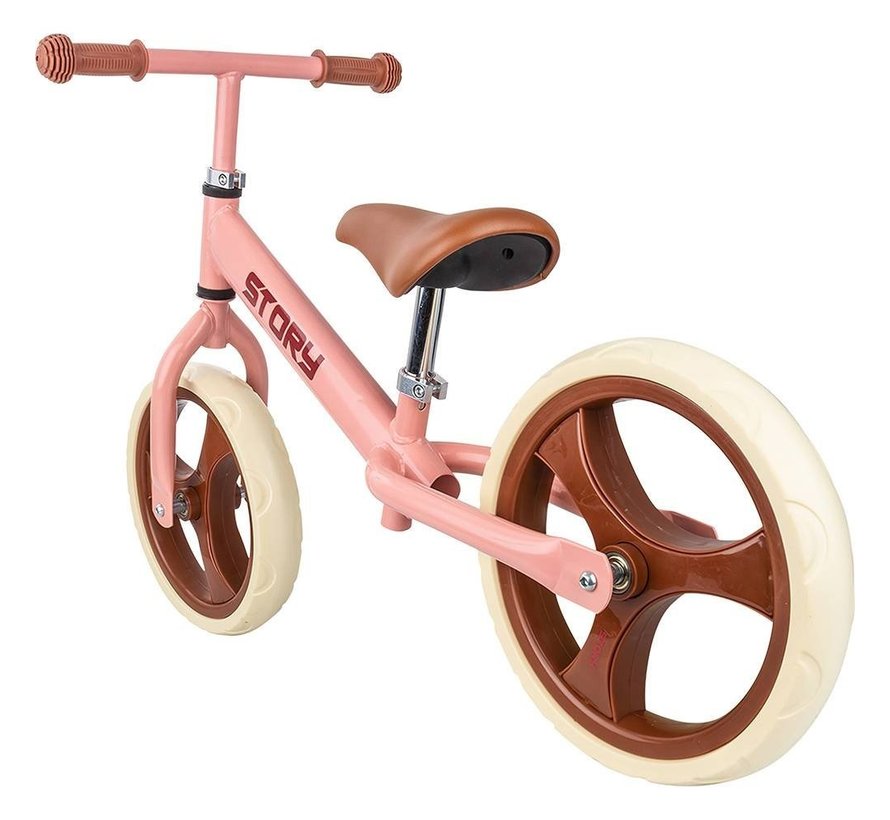 Story 70's Baby Racer Peach, beautiful stylish balance bike